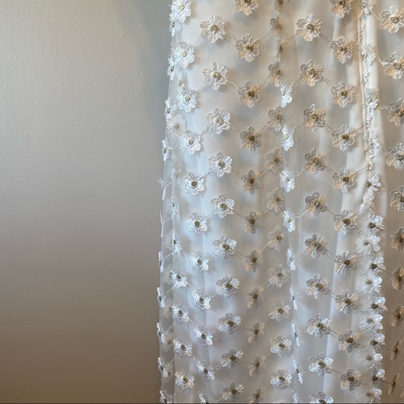 Nanette Lepore Sheer Applique Sheath Dress - Picture 6 of 8